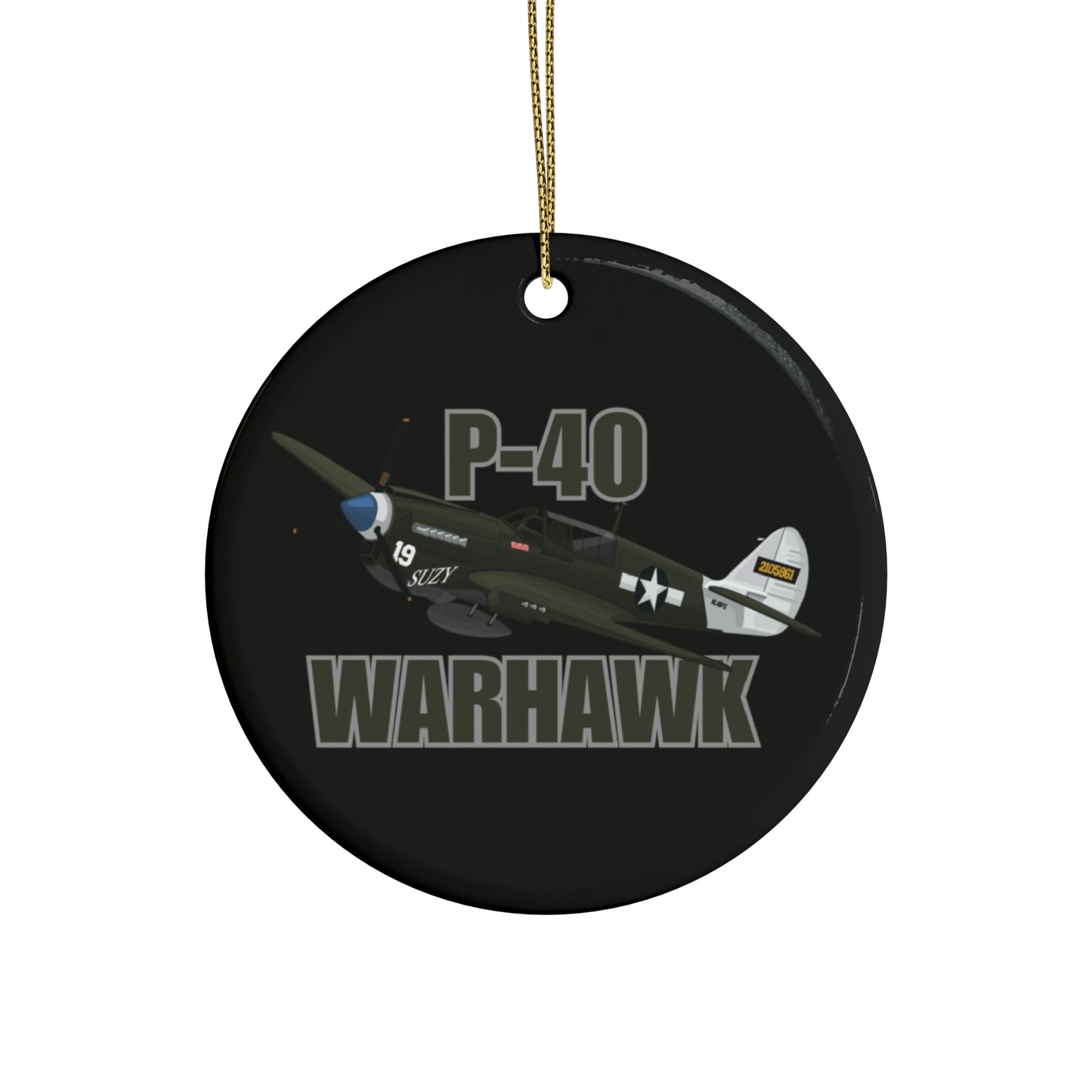 P-40 Warhawk Ornament