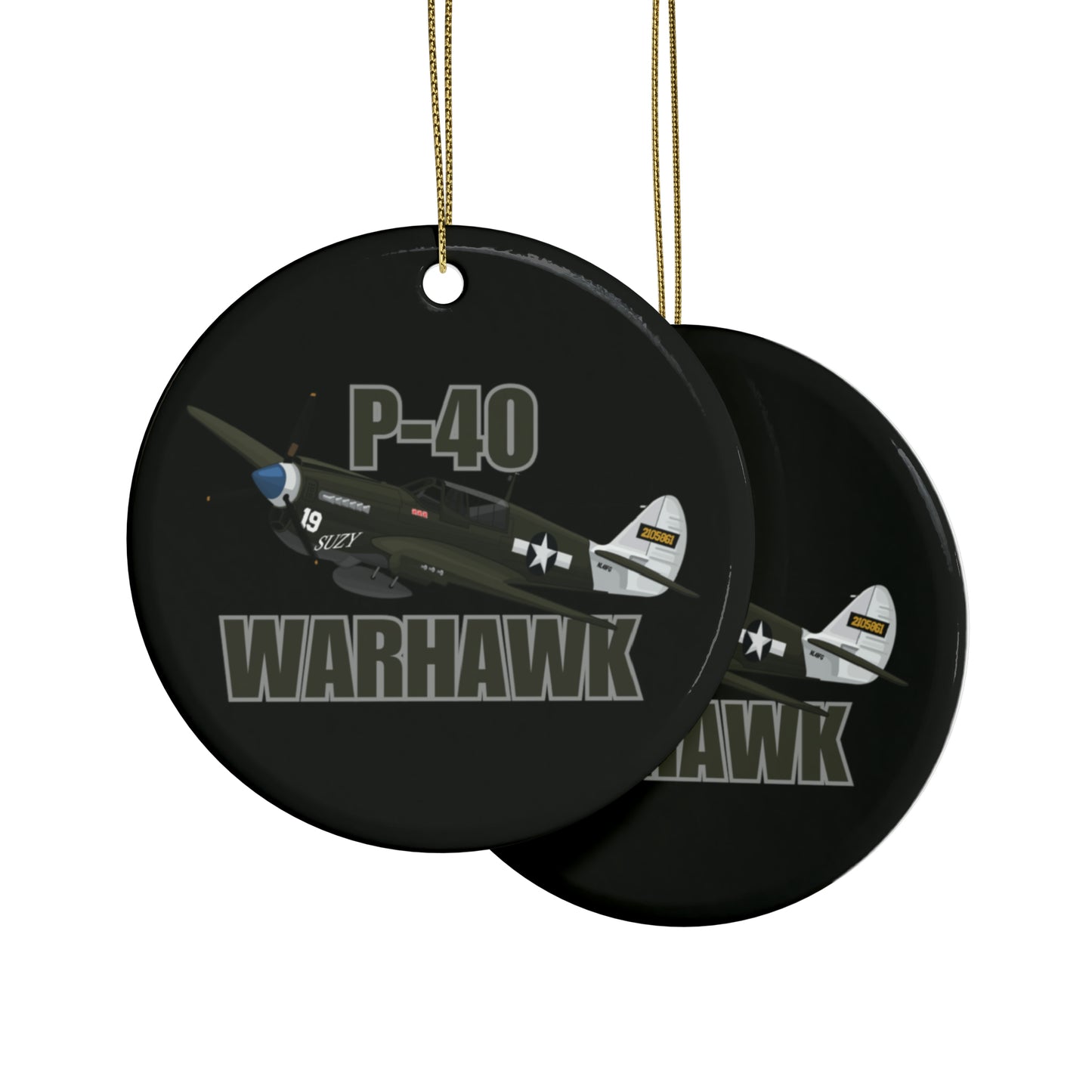 P-40 Warhawk Ornament